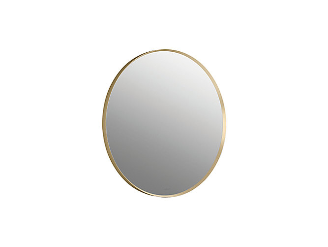 Kohler - Essential  712mm Round Mirror -Moderne Brushed Gold